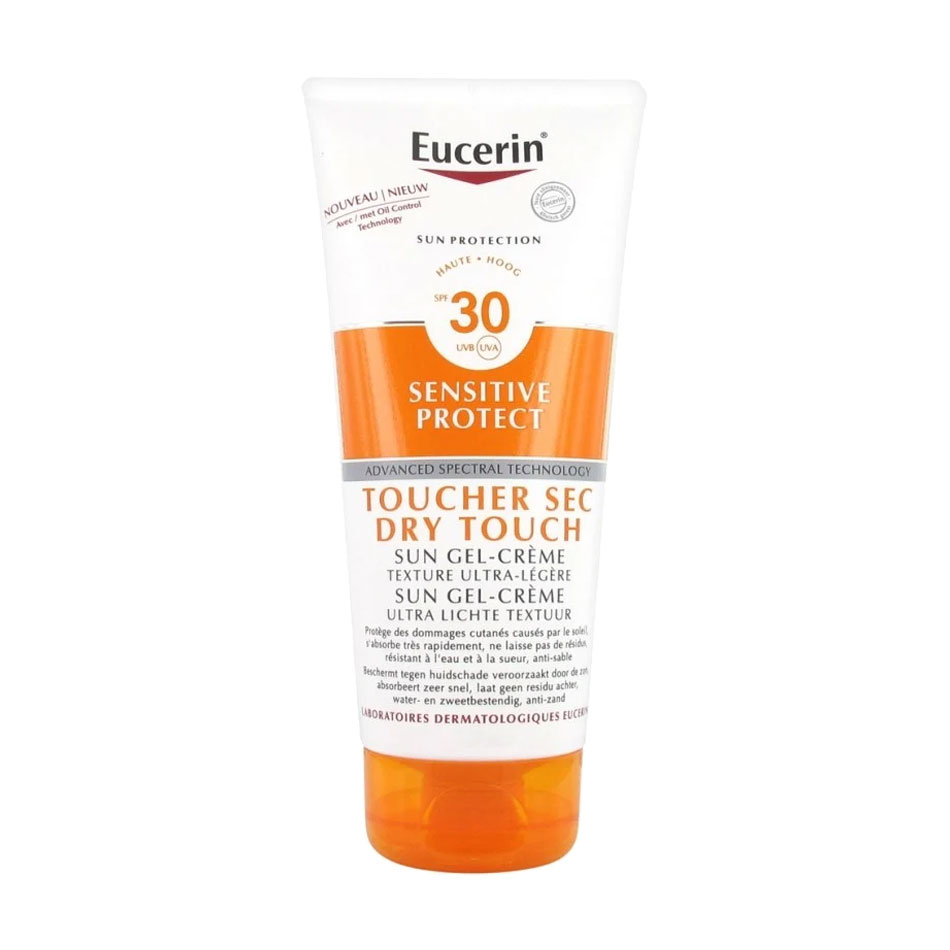 Сонцезахисний гель-крем для тіла Eucerin Sun Protection Sensitive Protect Sun SPF 30 Gel-Cream, 200 мл